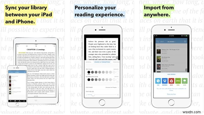5 ứng dụng đọc sách điện tử tốt nhất cho iOS 