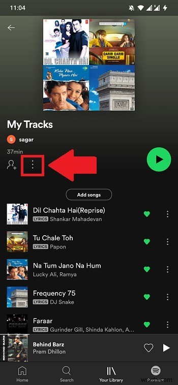 Cách thay đổi hình ảnh danh sách phát Spotify trên Android 