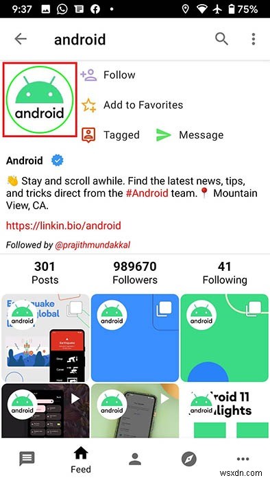 Cách tải xuống Câu chuyện và Mục nổi bật trên Instagram trên Android 