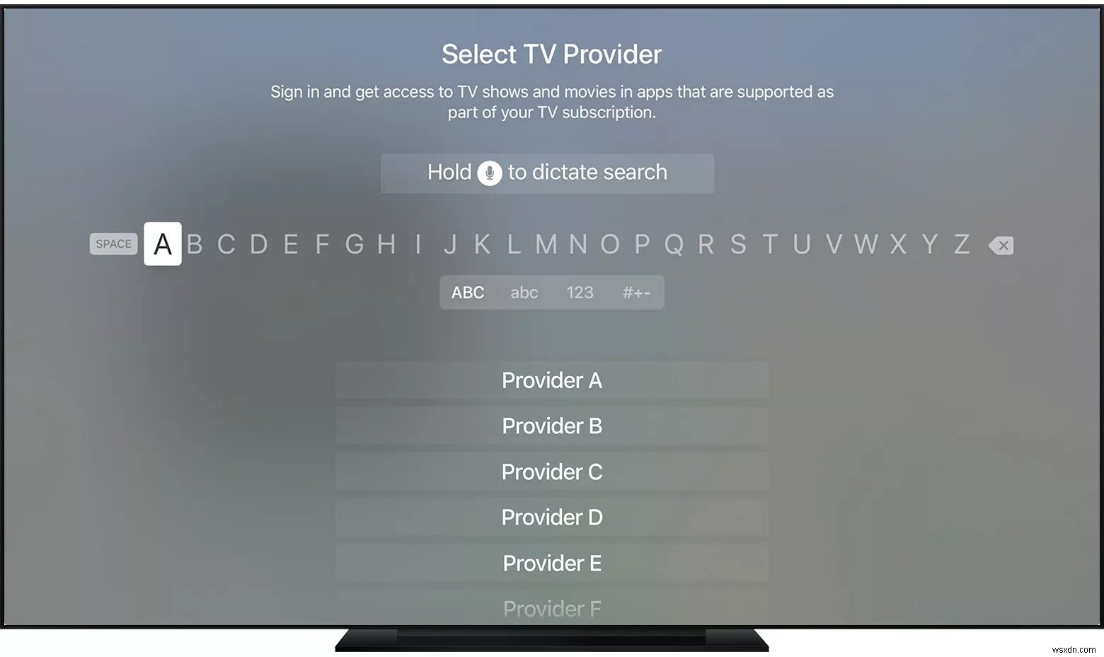 Cách thêm nhà cung cấp TV vào iOS và Apple TV 