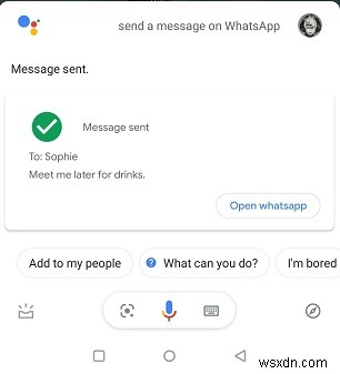 Cách gửi và đọc tin nhắn bằng Trợ lý Google trên Android 