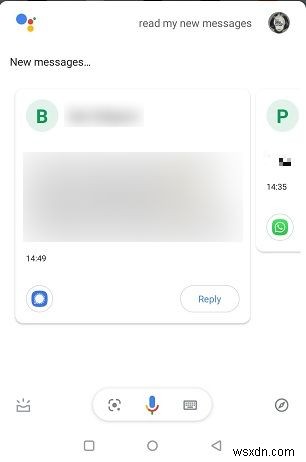 Cách gửi và đọc tin nhắn bằng Trợ lý Google trên Android 
