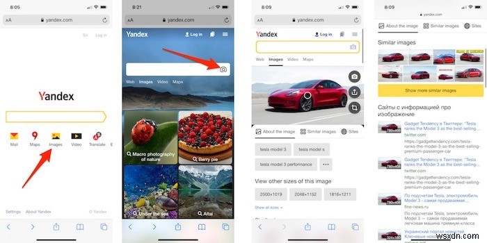 Cách thực hiện tìm kiếm hình ảnh ngược trên iPhone và iPad 