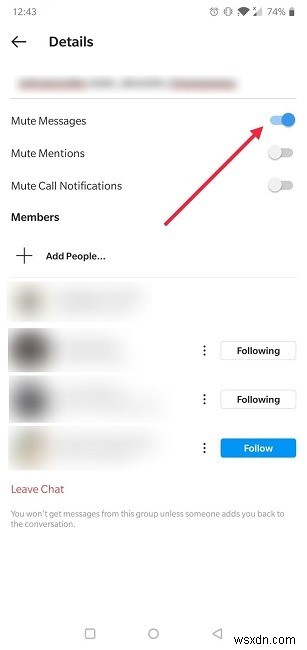 Cách ngăn việc được thêm vào các nhóm trên Instagram 