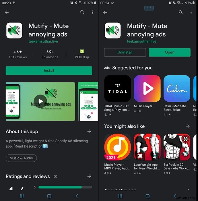 Cách ẩn quảng cáo trên Spotify trên Android 