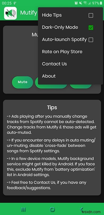Cách ẩn quảng cáo trên Spotify trên Android 