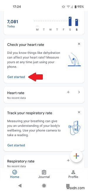 Cách kiểm tra nhịp tim và nhịp hô hấp của bạn bằng điện thoại thông minh Pixel 