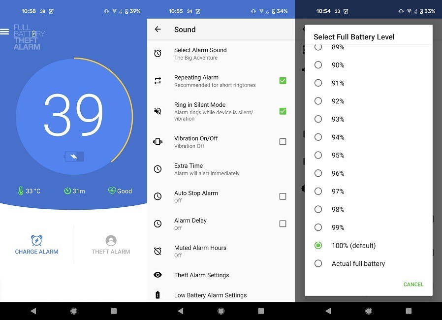 5 ứng dụng thông báo cho bạn khi pin Android đầy 