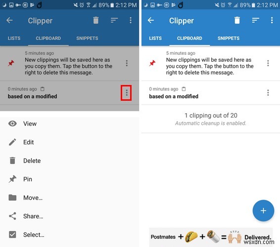 Cách sử dụng Clipboard Android một cách hiệu quả 