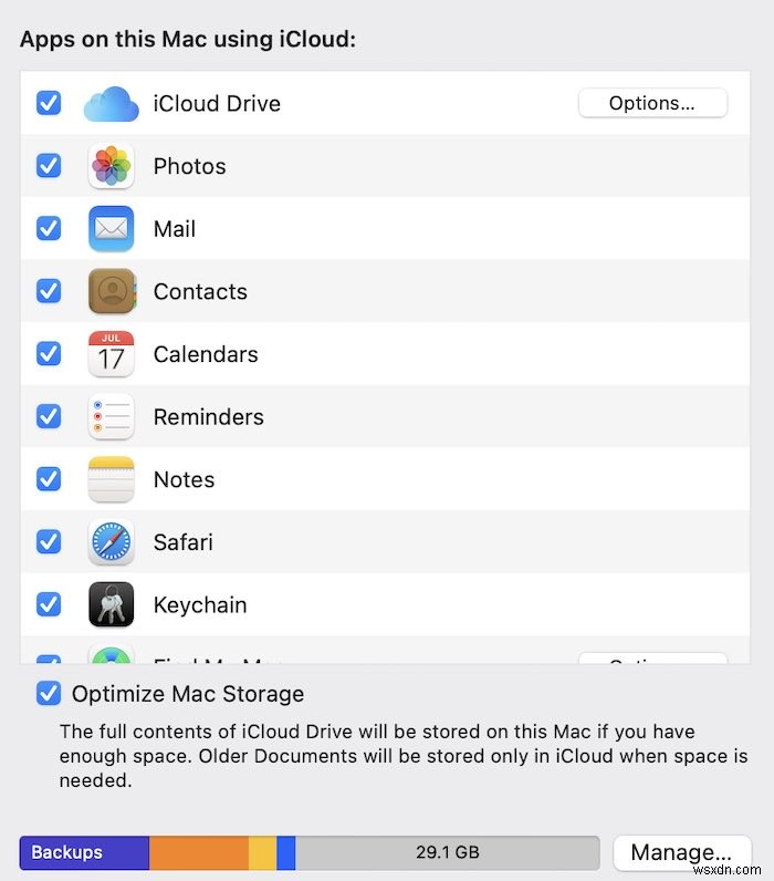 Tìm hiểu điều gì đang chiếm dung lượng lưu trữ iCloud của bạn 