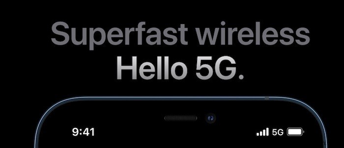 Ý nghĩa của các biểu tượng 5G trên iPhone 12 