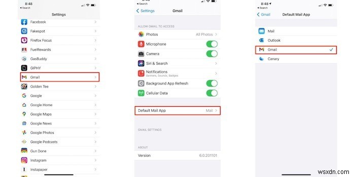 Cách thay đổi ứng dụng mặc định trong iOS 14 