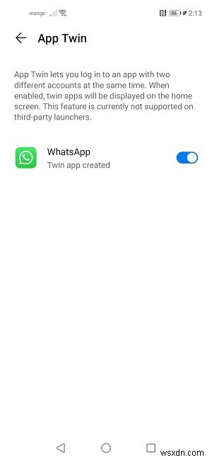 Cách thiết lập hai tài khoản WhatsApp trên Android 