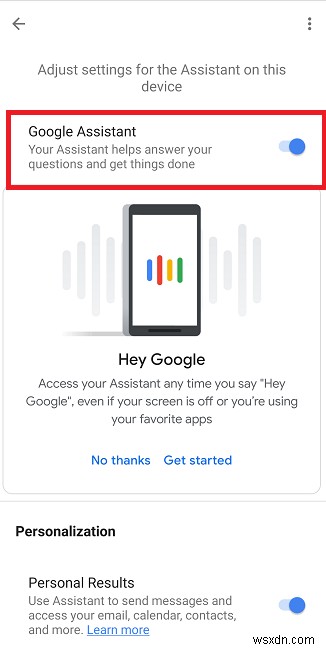 Cách Bật và Tắt “OK Google” trên Android 
