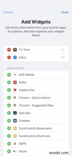 Cách thêm widget vào màn hình chính iPhone của bạn 