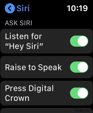 Cách sử dụng Siri trên Apple Watch của bạn 