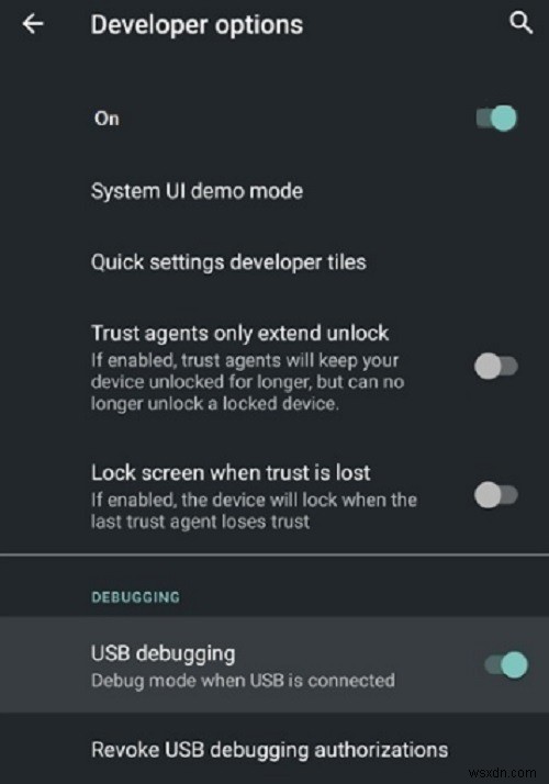 Cách bật Trình ghi màn hình ẩn trong Android 10 