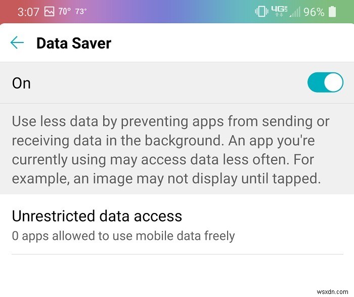 Cách sử dụng Trình tiết kiệm dữ liệu trên Android 
