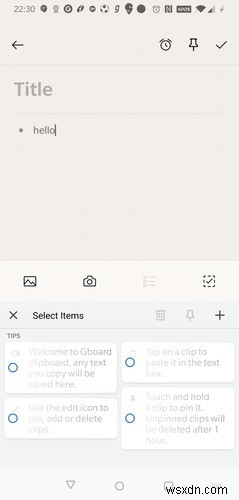 Cách sao chép và dán tin nhắn bằng Gboard Clipboard trong Android 