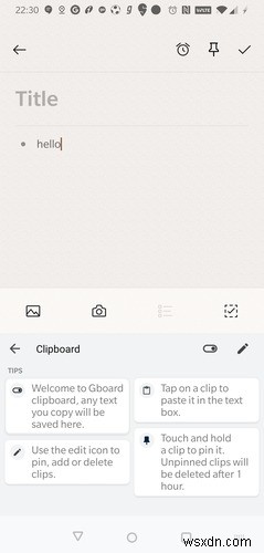 Cách sao chép và dán tin nhắn bằng Gboard Clipboard trong Android 