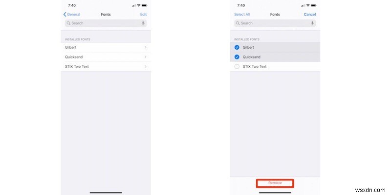 Cách cài đặt phông chữ mới trên iOS 13 