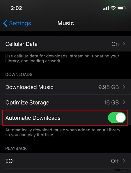 Cách tự động tải xuống các bài hát Apple Music trên thiết bị iOS của bạn 