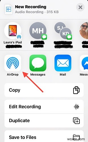 Làm thế nào để chuyển ghi chú bằng giọng nói từ iPhone 