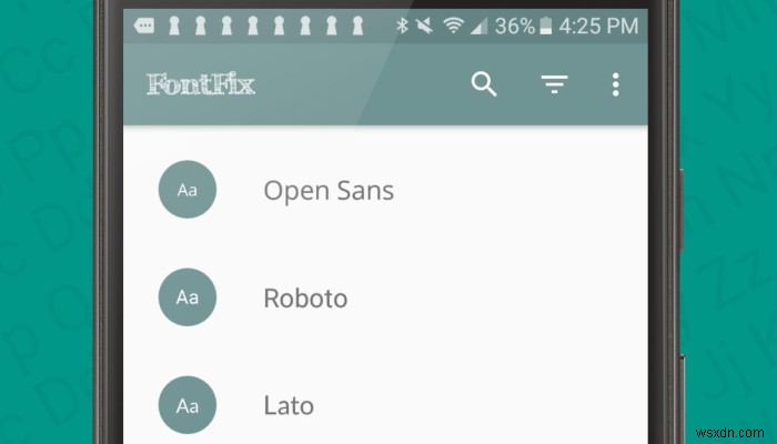 Cách đặt phông chữ tùy chỉnh trong Android 