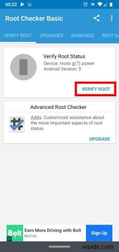 Cách kiểm tra xem điện thoại Android của bạn đã được root hay chưa 