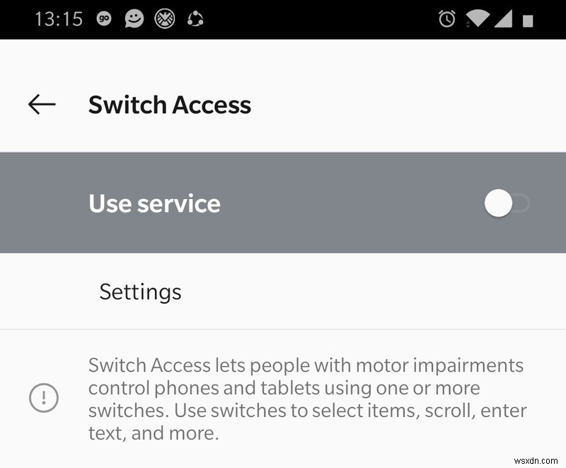 Cách sử dụng quyền truy cập bằng nút chuyển của Android để điều khiển điện thoại của bạn bằng nút chuyển 
