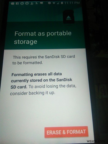 Cách định dạng thẻ SD của bạn trên Android 
