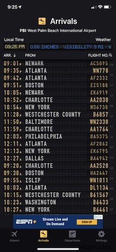 Cách kiểm tra chuyến bay của bạn bằng các ứng dụng iPhone này 