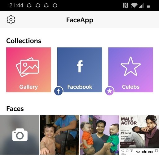 Cách sử dụng FaceApp 