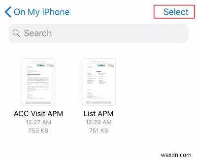 Cách kết hợp nhiều tệp PDF trong iOS 