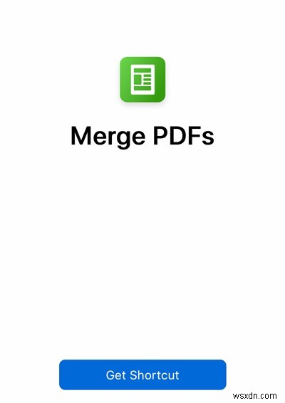 Cách kết hợp nhiều tệp PDF trong iOS 