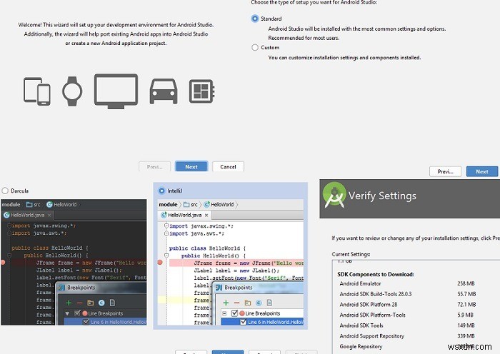 Hướng dẫn cho người mới bắt đầu về Android Studio 