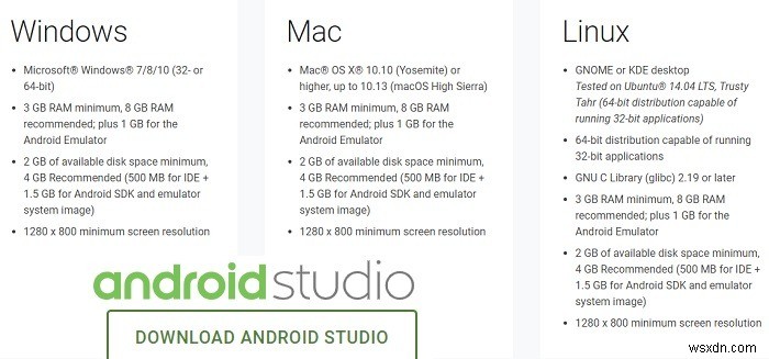 Hướng dẫn cho người mới bắt đầu về Android Studio 