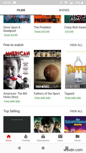 5 ứng dụng phim miễn phí tốt nhất dành cho Android 