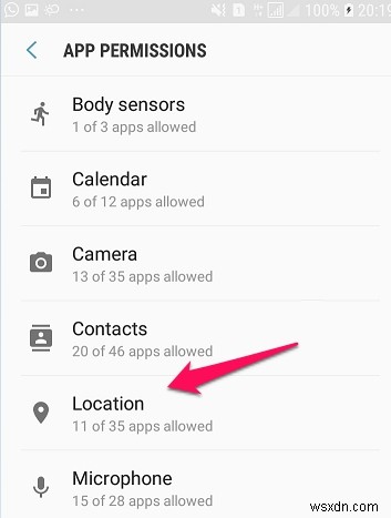 Cách tìm ra ứng dụng nào có quyền truy cập vào vị trí của bạn trong Android 