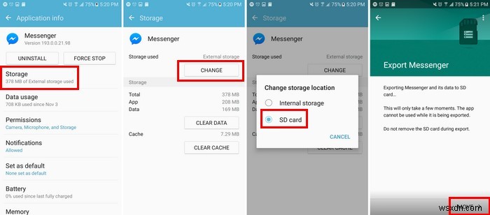 Cách chuyển các ứng dụng Android sang thẻ SD 