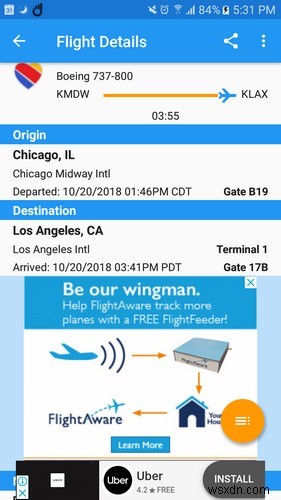 Theo dõi các chuyến bay với 5 ứng dụng Android miễn phí này 