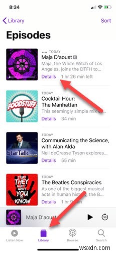Cách tạo danh sách phát Podcast trên iOS 