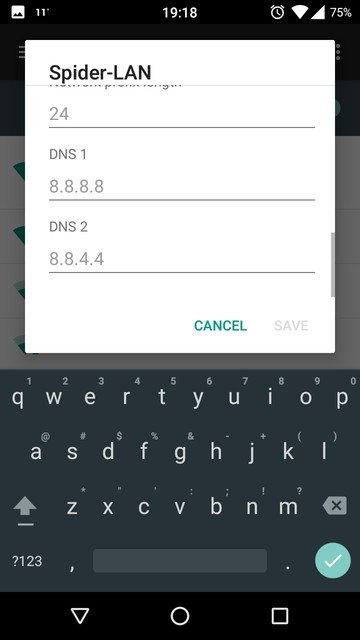 Cách sử dụng Google DNS và OpenDNS trên Android 