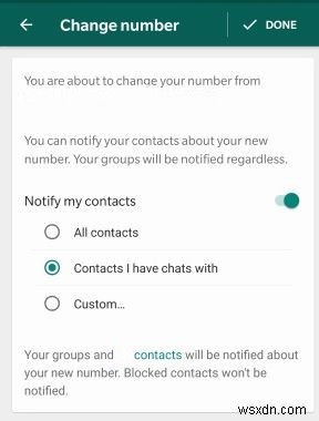 Cách thay đổi số điện thoại của bạn trên WhatsApp và điều gì sẽ xảy ra sau đó 
