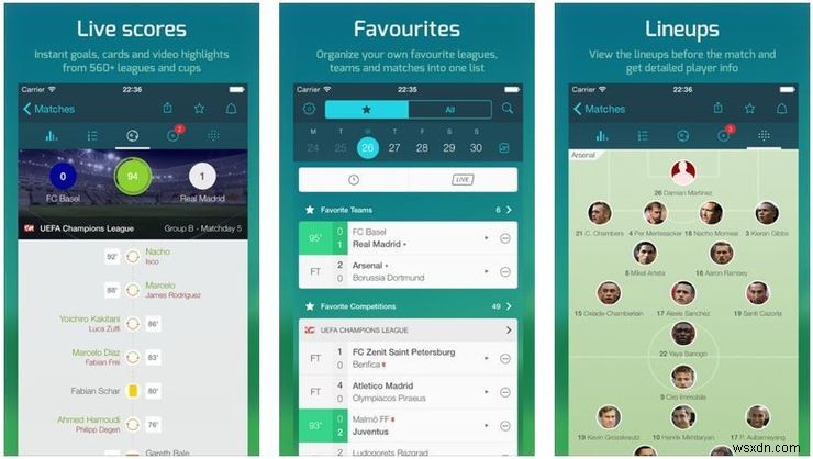 5 ứng dụng Android tốt nhất dành cho người hâm mộ Premier League 