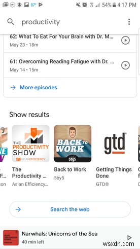 Cách sử dụng ứng dụng Google Podcasts mới 