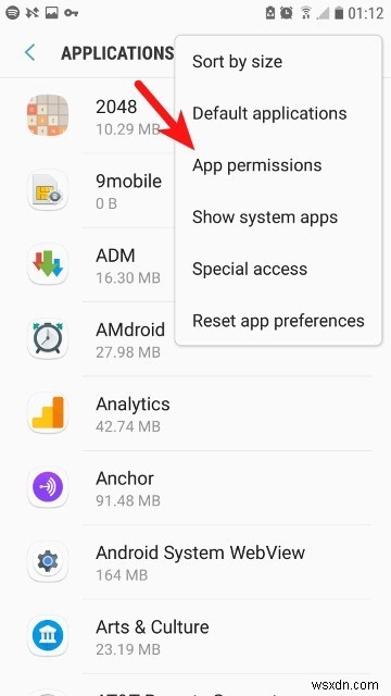 Cách hạn chế quyền ứng dụng Android 