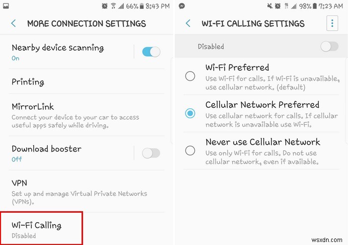 Gọi qua WiFi là gì và cách bật tính năng này trên điện thoại Android 