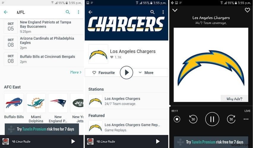 5 ứng dụng Android tốt nhất dành cho người hâm mộ NFL 