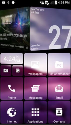 Cách làm cho điện thoại Android của bạn trông giống như điện thoại Windows 